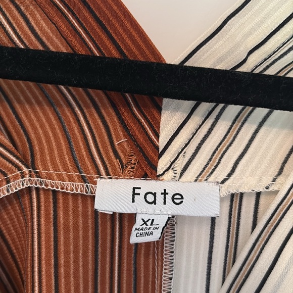 Fate contrasting button up blouse from vici - Picture 5 of 12